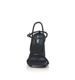 VANESSA- BLACK LEATHER