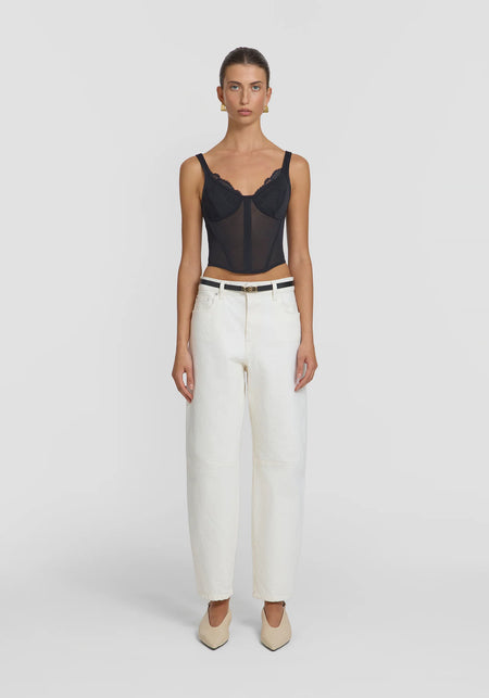 ELASTIC PANTS W/ STRIPE - NAUTILUS STRIPE