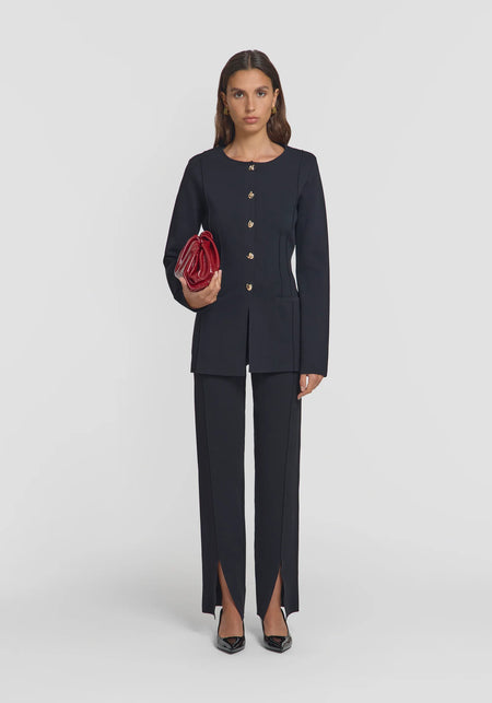 RELAXED BLAZER ALABASTER