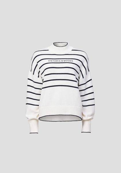 Remedy Knit Ivory/Eclipse