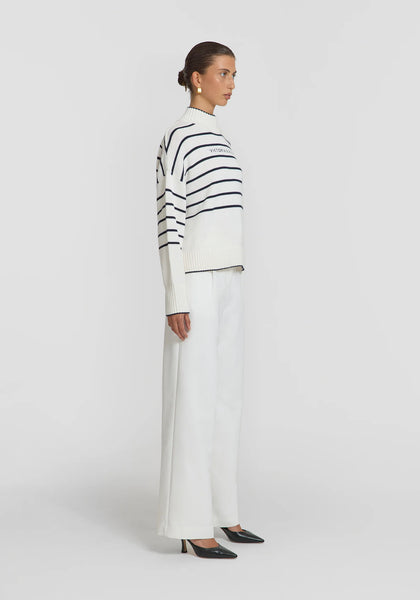 Remedy Knit Ivory/Eclipse