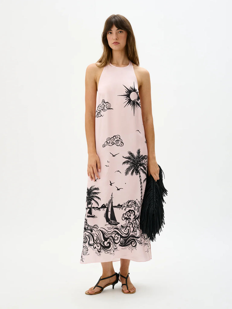 DAKOTA HALTER DRESS