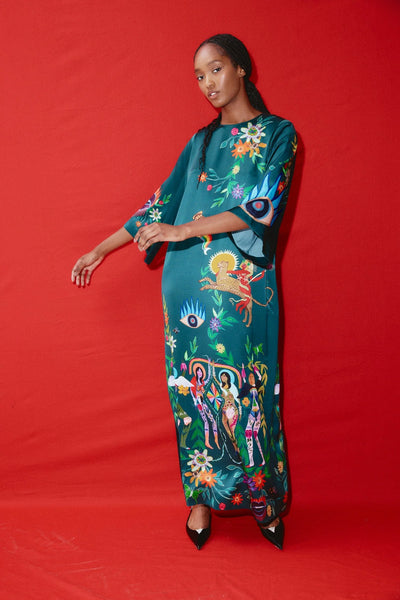 AGATHA MIDI DRESS
