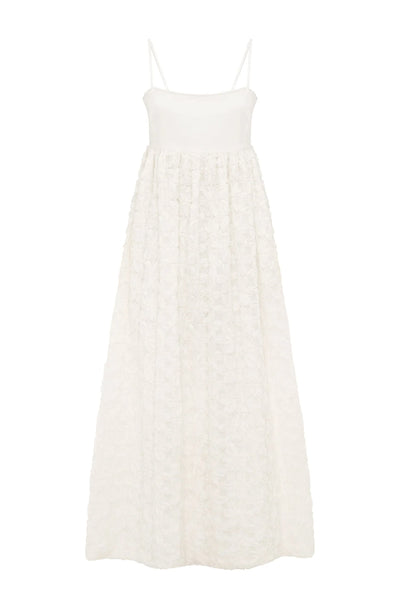 IGGY EMBROIDERED MIDI DRESS