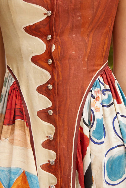 PREORDER- Michelle Square Neck Midi Dress