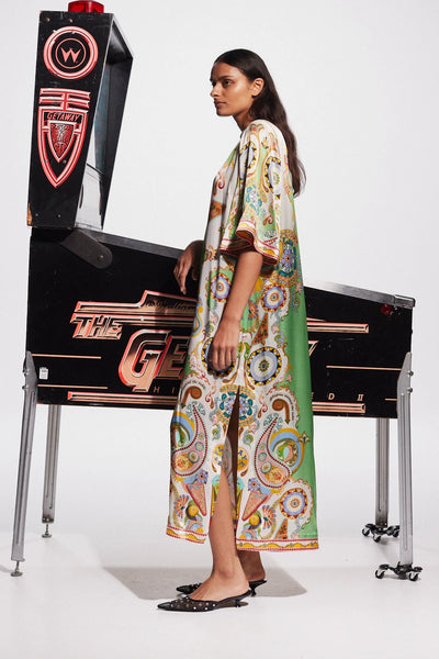 PINBALL MIDI DRESS