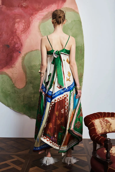 Tangible Love Silk Midi Dress