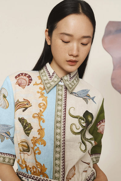 BATH HOUSE MINI DRESS