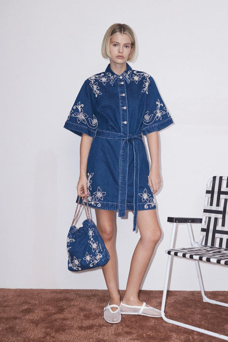 BIAS CUT PANTS ALABASTER