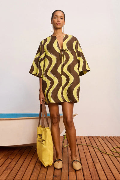 Frankie Mini Dress Yellow
