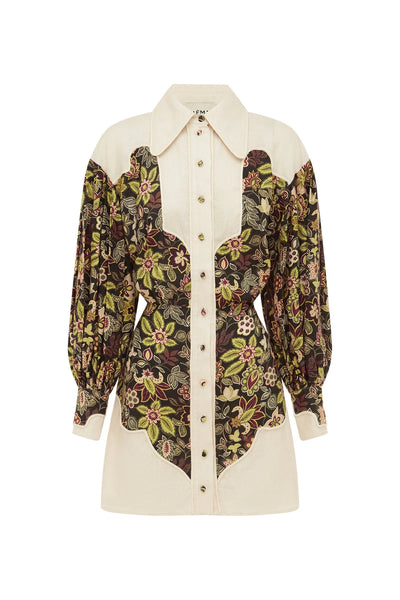 ISABELLA PANEL MINI DRESS