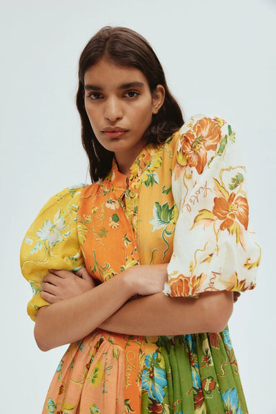 HOTEL LAMU SPLICED SHIRTDRESS