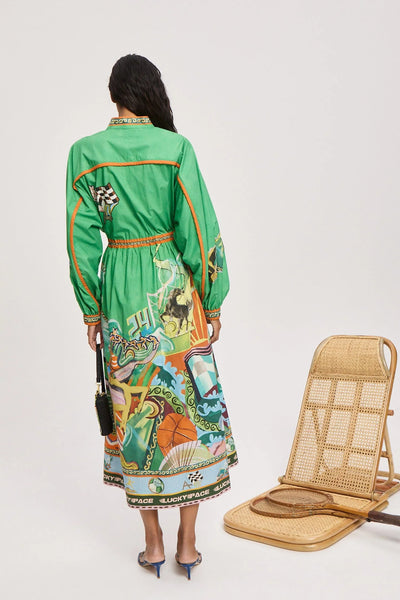 LUCKY PACE SHIRTDRESS