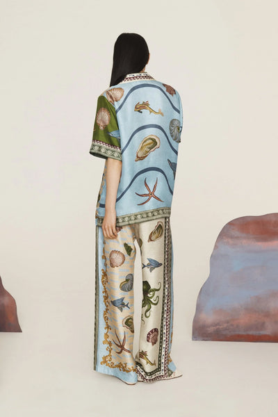 BATH HOUSE SILK PANT