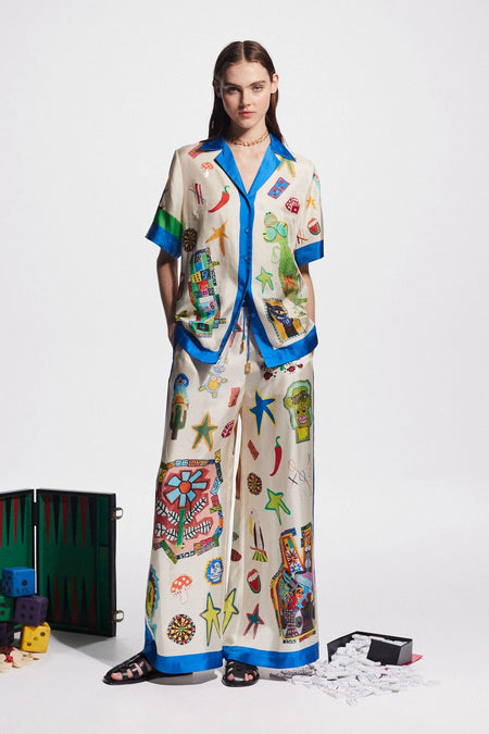 FLORENTINA SILK PANT