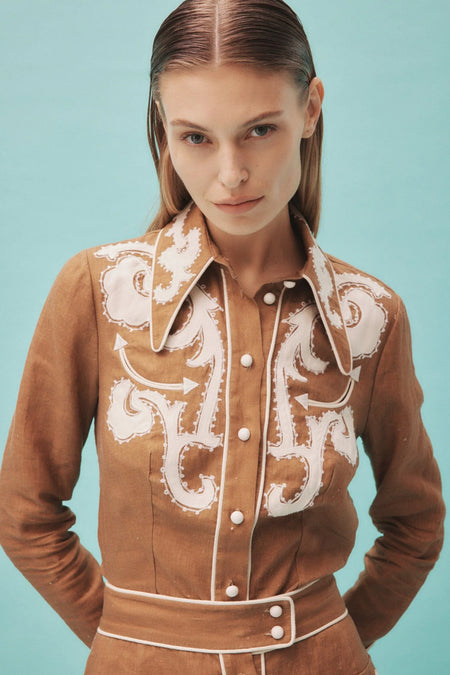 FLORENTINA SILK SHIRT