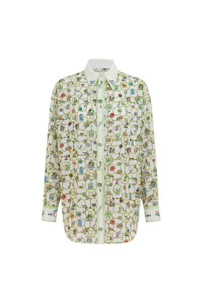 SUNSET BRODERIE SHIRT
