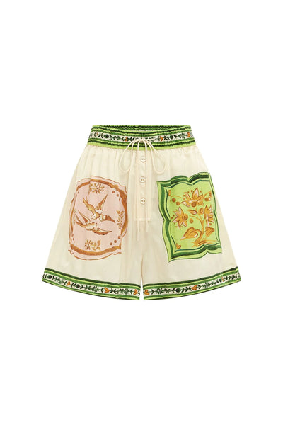 PORCELAIN SILK SHORT
