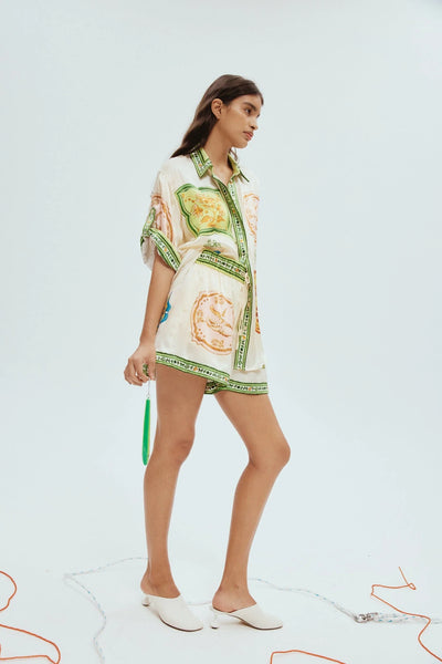 PORCELAIN SILK SHORT