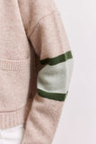 ADDISON CASHMERE CARDI IN LIGHTWEIGHT BEIGE