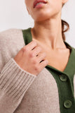 ADDISON CASHMERE CARDI IN LIGHTWEIGHT BEIGE