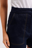 CLIO LINEN SHORT IN NAVY