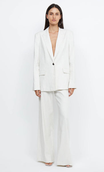 LOU PINSTRIPE BLAZER