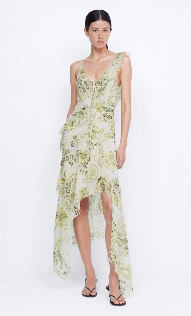 LYLOU FRILL DRESS