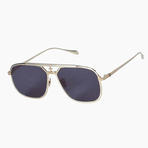 Capita- Brushed Gold Titanium / Black Lens