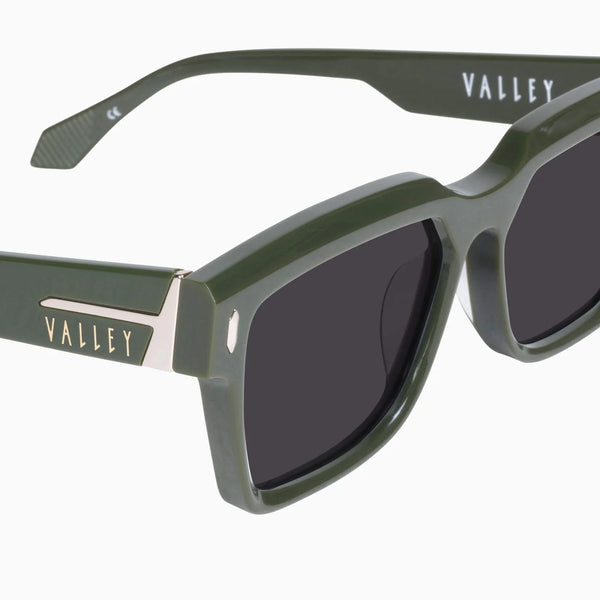 Roosevelt- Army Green w. Gold Metal / Black Lens