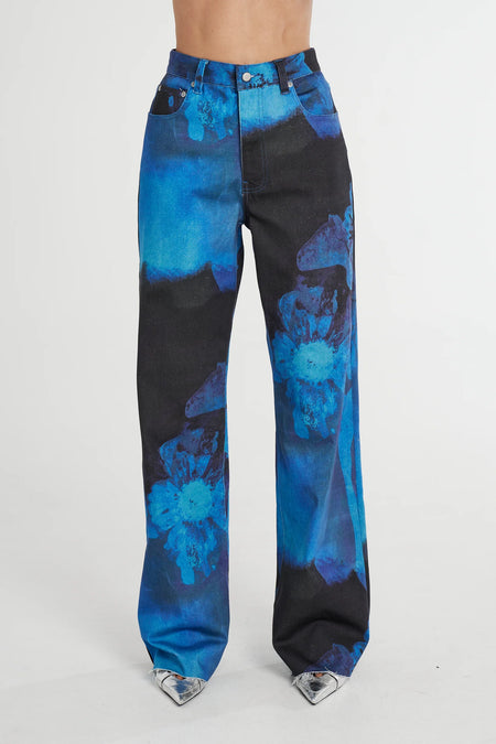 ELASTIC PANTS W/ STRIPE - NAUTILUS STRIPE