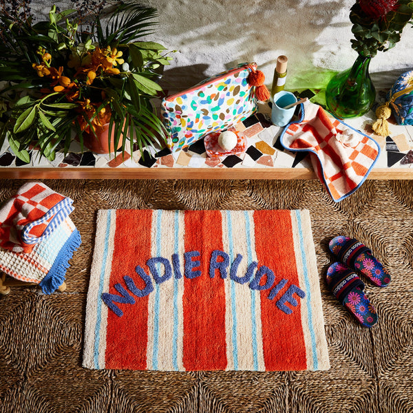 BALLICO NUDIE BATH MAT - PAPRIKA
