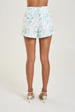 LINEN SHORT - I HEART U