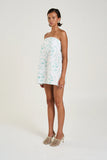 STRAPLESS MINI DRESS - I HEART U