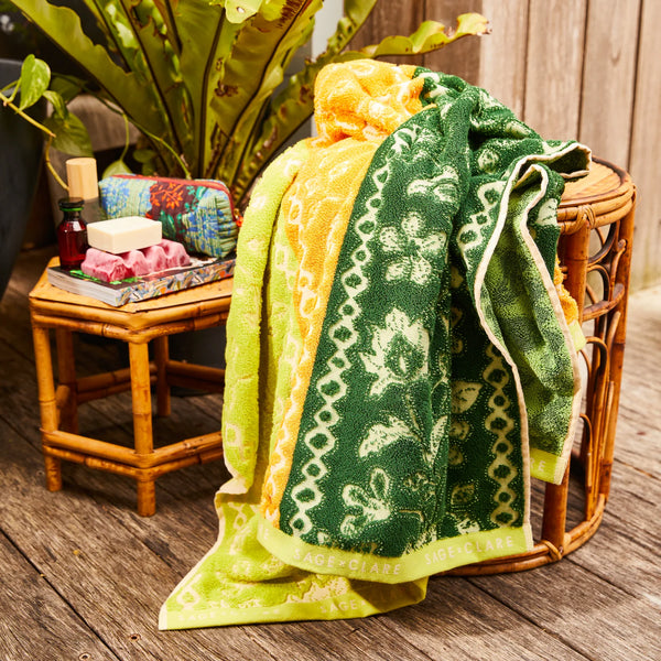 Thea Bath Sheet - Anise