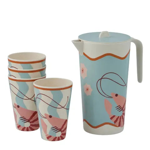 SHACK 5PC BAMB FIBRE JUG SET