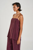 TUNIC TOP - KINA PINSTRIPE