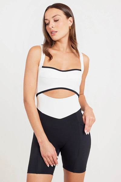 Capri Cutout Short Bodysuit