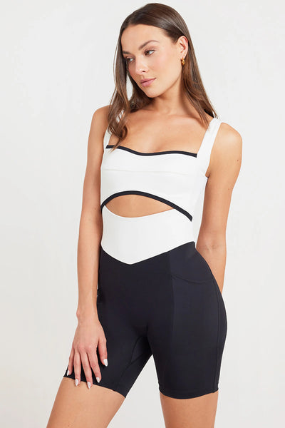 Capri Cutout Short Bodysuit