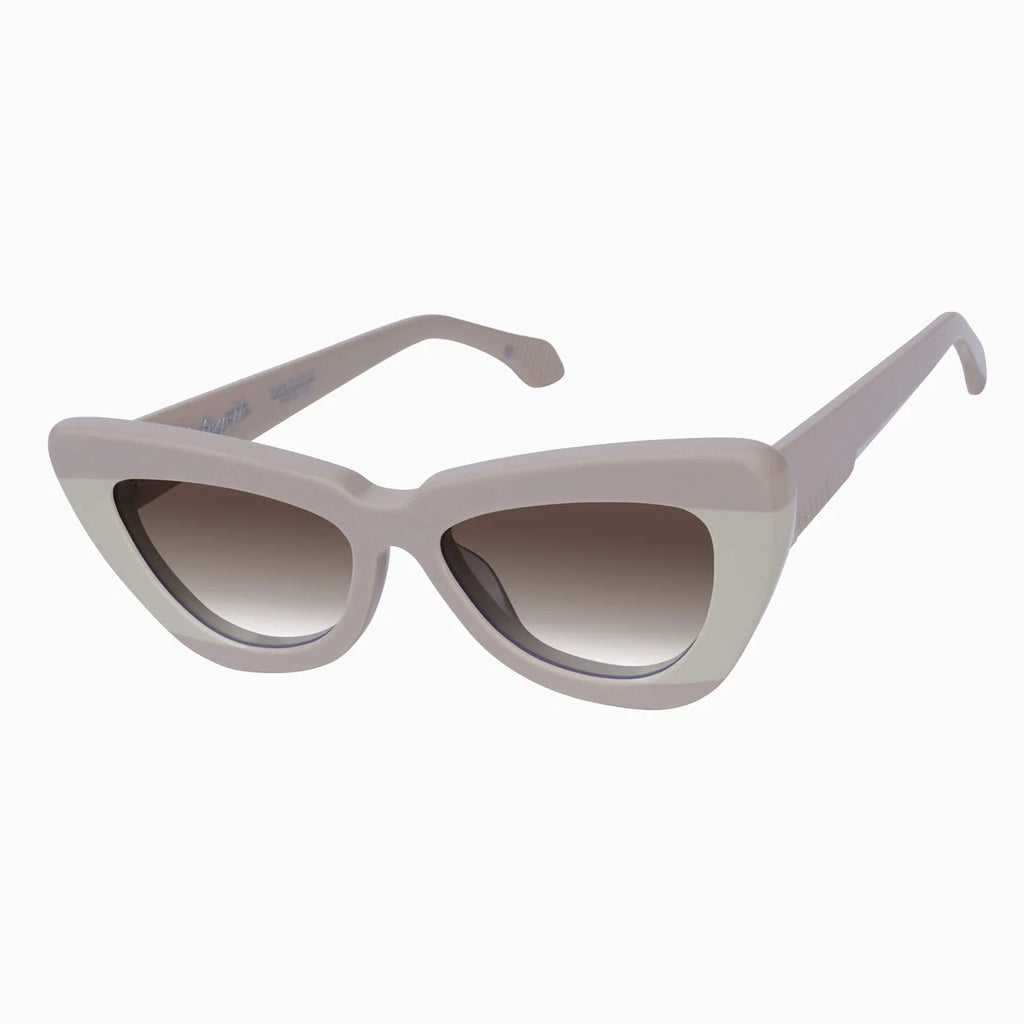 Lafayette- Light Tan Beige Splice w. Rose Gold Metal