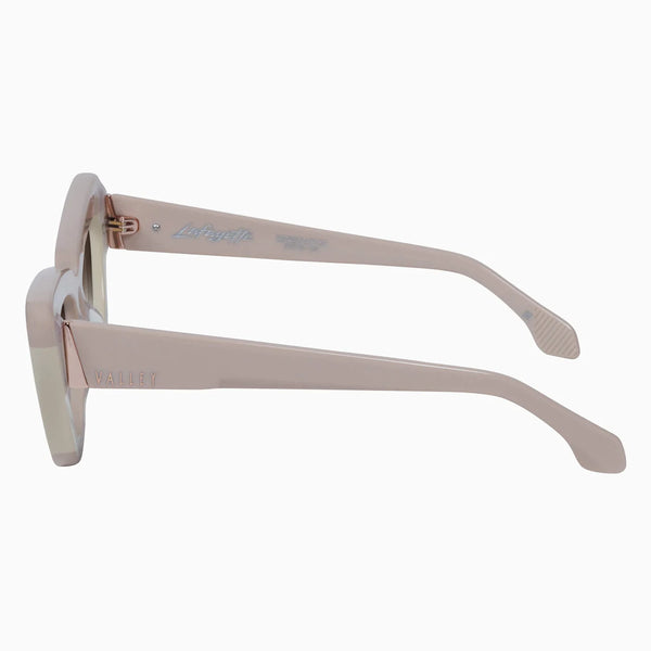 Lafayette- Light Tan Beige Splice w. Rose Gold Metal