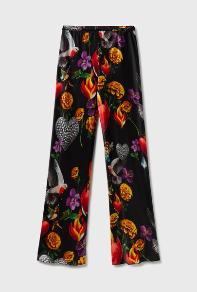 BIAS CUT PANTS DEARLY BELOVED BLACK