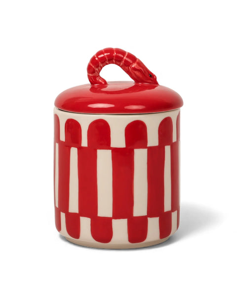 SEAVIEW STONEWARE PRAWN CANNISTER