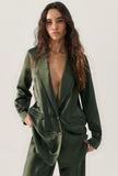 RELAXED BLAZER THYME