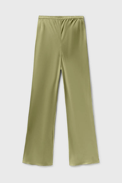 Bias Cut Pants Sage
