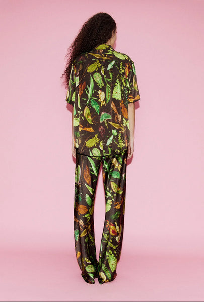 Short Sleeve Boyfriend Shirt Bug Camo