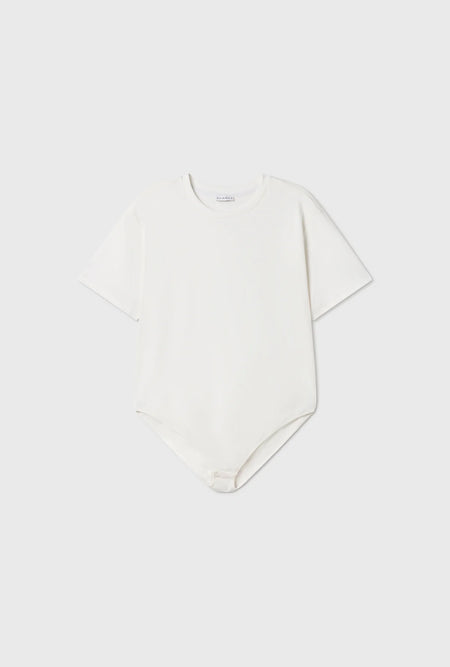 Capri Raw Edge Linen Shirt- White