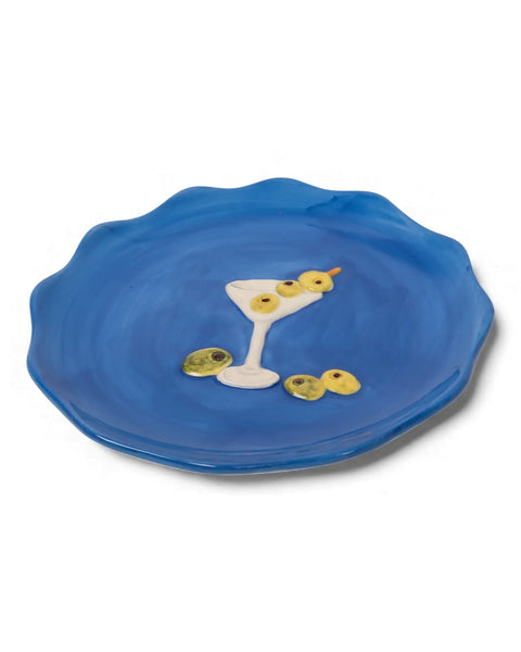 SEAVIEW STONEWARE COCKTAIL PLATE