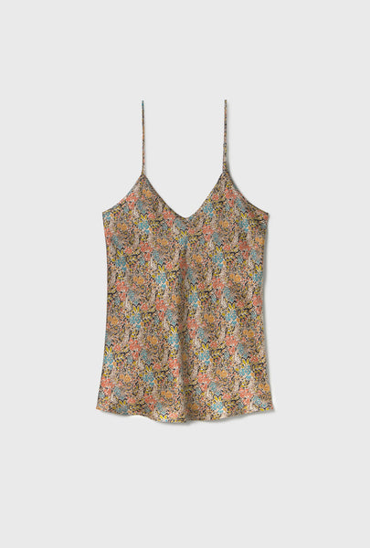 Bias Cut Cami Sugar Floral