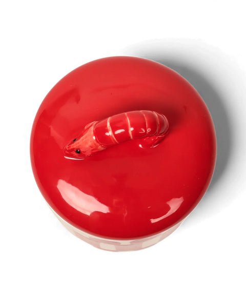 SEAVIEW STONEWARE PRAWN CANNISTER